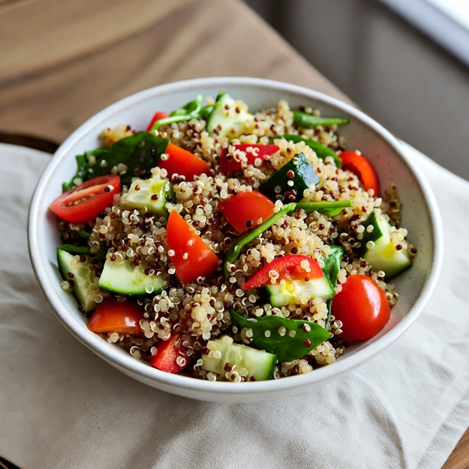 Sałatka z quinoa i warzywami Sałatka z quinoa i warzywami